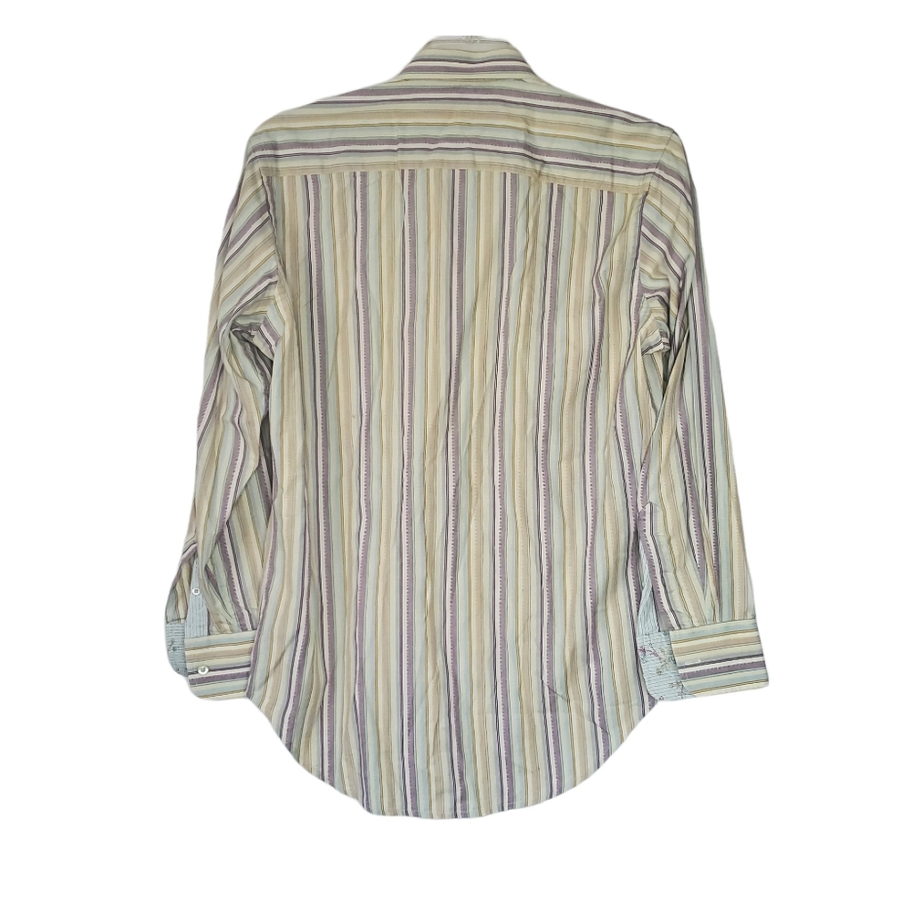 Robert Graham Multi-Color Stripe Button Down Shirt - image 3